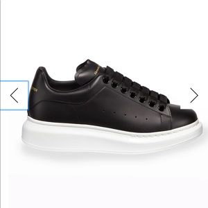 Alexander McQueen Black Sneakers